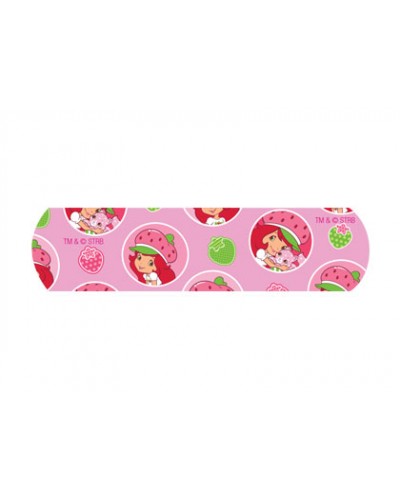 Adhesive Strip American® White Cross Stat Strip® 3/4 X 3 Inch Plastic Rectangle Kid Design (Strawberry Shortcake) Sterile